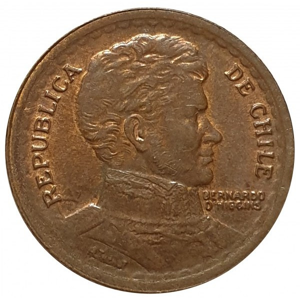Чилі 1 песо, 1942-1954 No1875