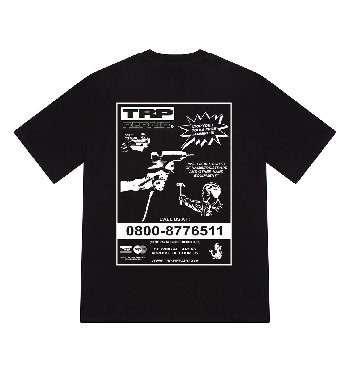 Футболка чорна LOYS Trapstar London Don’t Jam Tee – Black XS