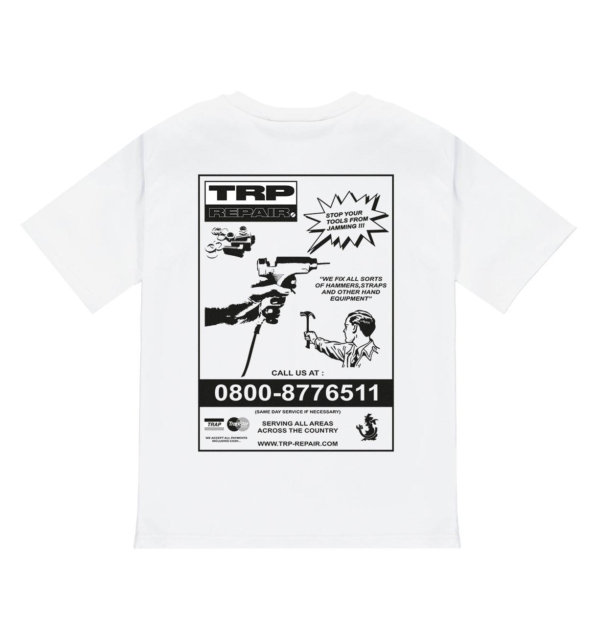 Футболка біла LOYS Trapstar London Don’t Jam Tee – White XS