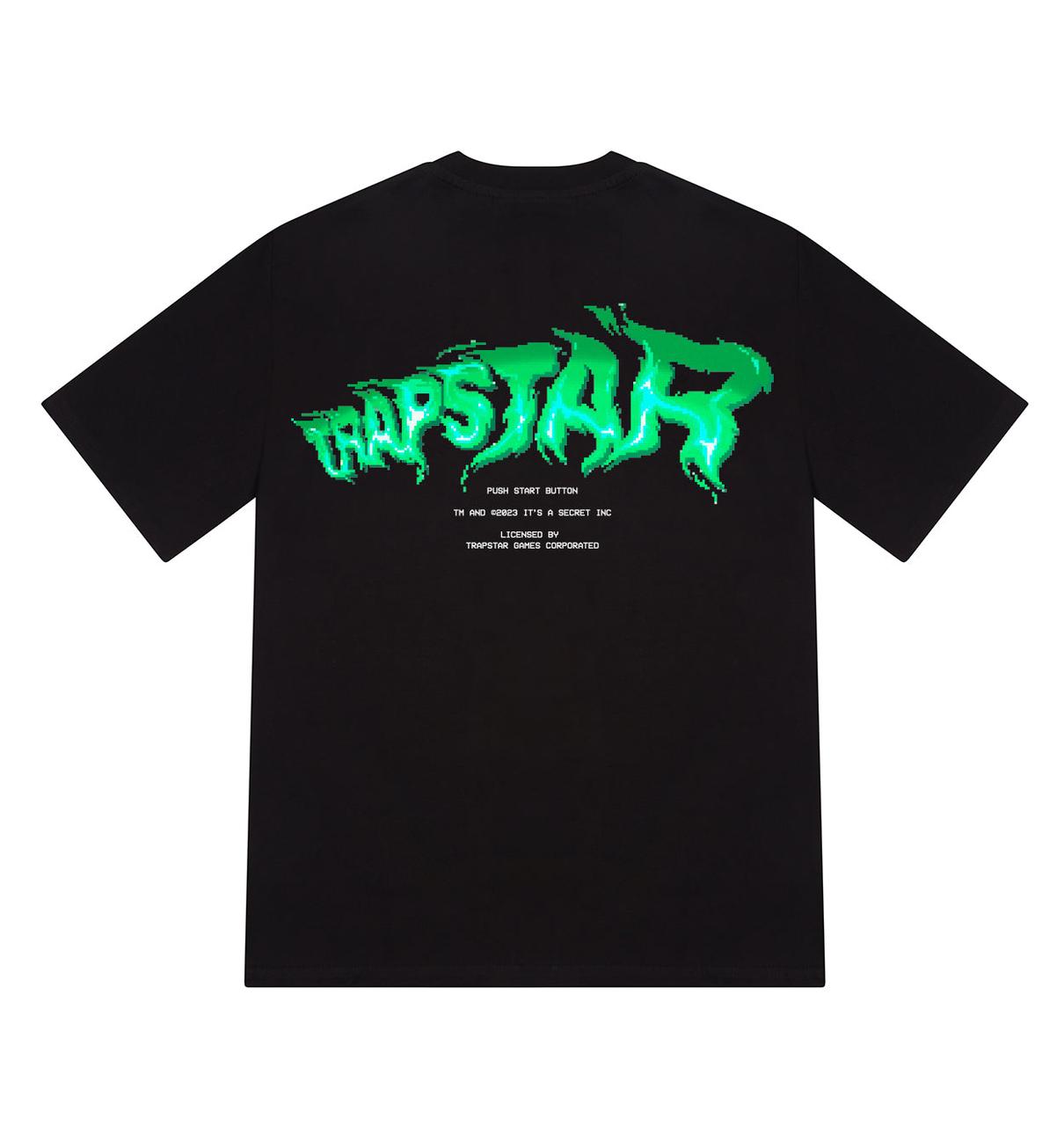 Футболка чорна LOYS Trapstar London Press Start Tee – Black XS