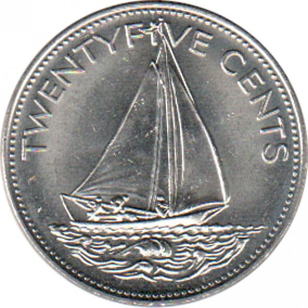Багами ≥ Королева королеви королеви II 25 млн, 1974-1989 No1903