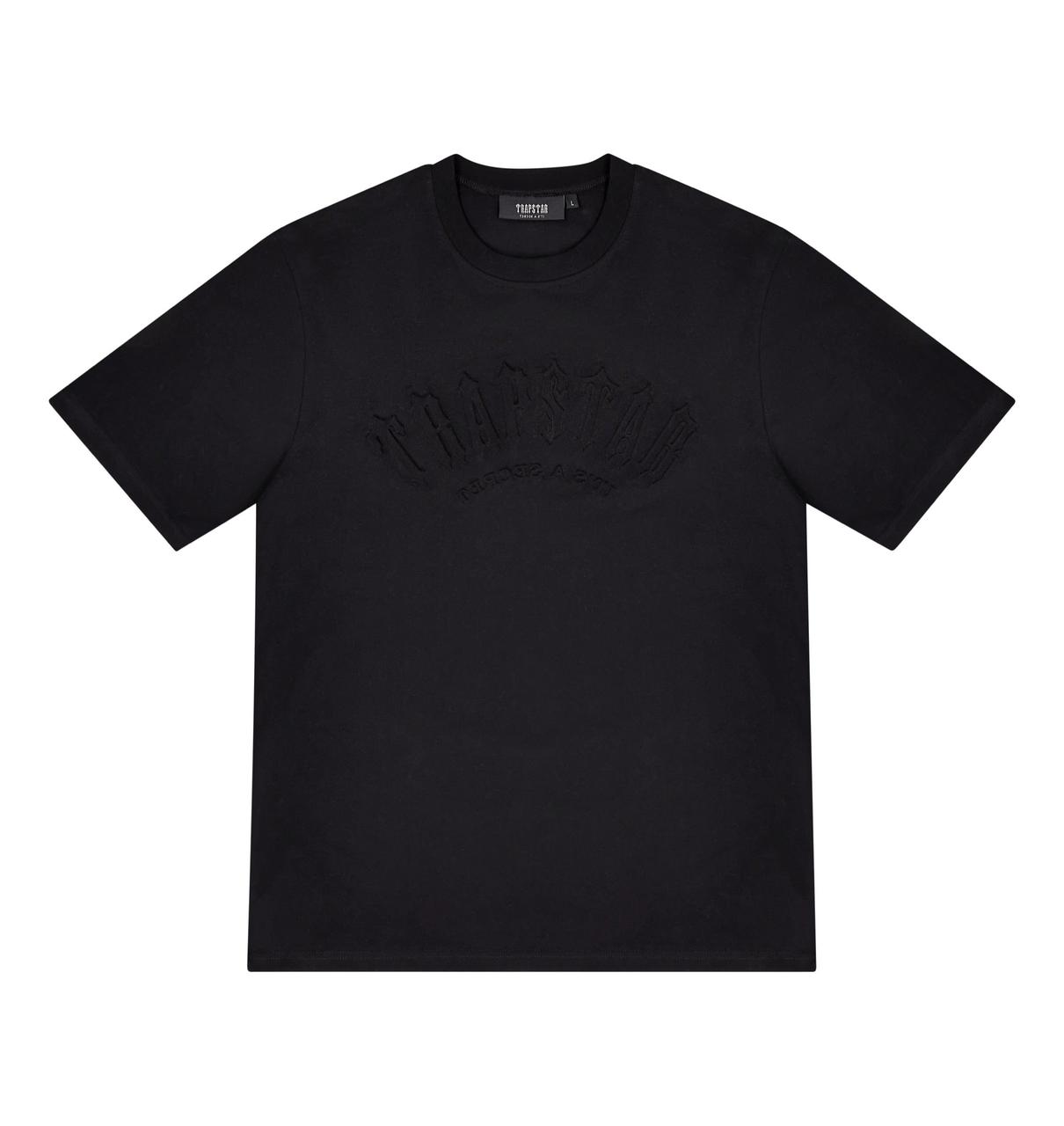 Футболка чорна LOYS Trapstar London Irongate Arch Embossed Tee – Black XS