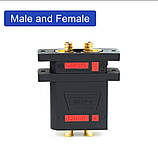 Надпотужний роз'єм QS8P-U штекер монтажний (мама) 8mm 180А max, фото 5