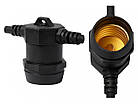 Гірлянда BELT LIGHT DELUX 10.4m 13 патронів Е27 чорна IP65, фото 3