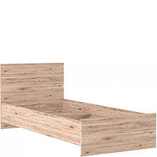 Ліжко односпальне з ЛДСП LOZ90 Шанталь Gerbor Дуб сан-ремо світлий (з каркасом, без матраца)