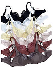 Бюстгальтер Orietta Avec 8862 у гладкій чашці E, колір Чорний