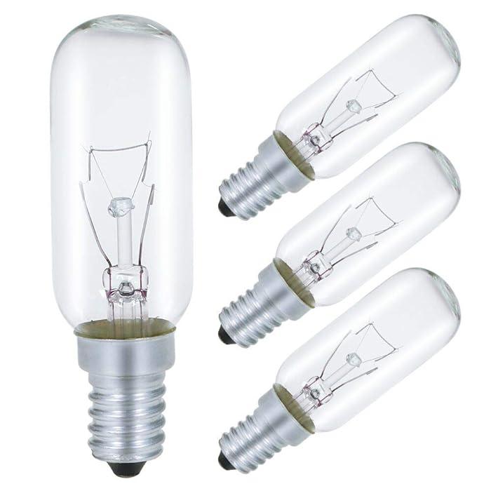 Лампа Comyan 40W Cooker Hood Light Bulb, E14 SES Appliance Lamp 320lm, T25 Tubular Incandescent Bulb 2700K Warm White, Extractor