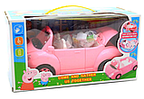 Ігровий набір «Машинка трансформер» Свинка Пеппа, світлові та звукові ефекти, фото 5