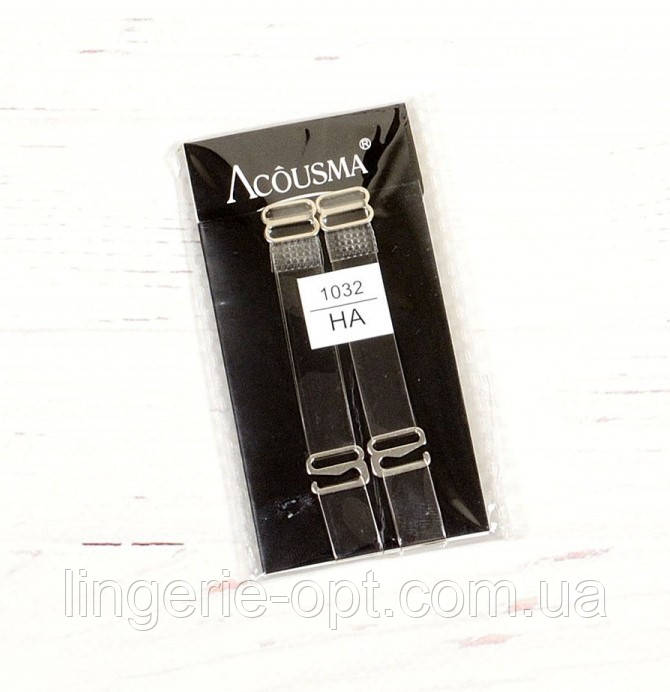 Силконові бретелі Acousma 10мм, фото 1