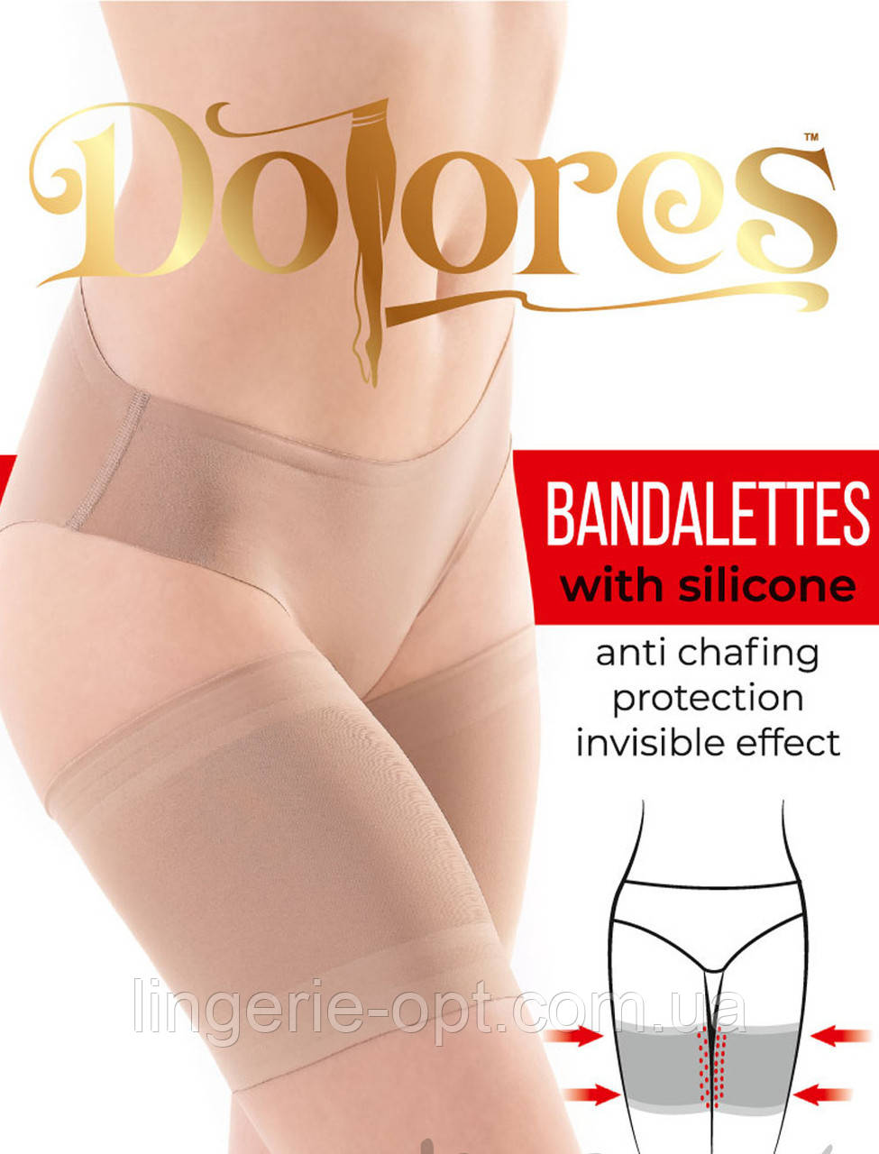 Бандалетки від натирання DOLORES гладкі, фото 1