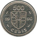 Гана 500 седі, 1996-1998 No993, фото 3