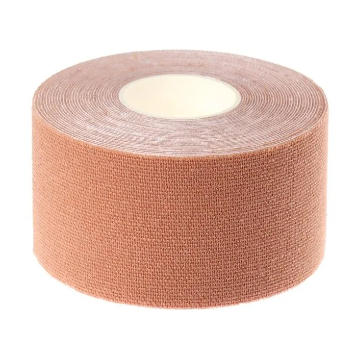 Кінезіо Тейп 4см х 5м кінезіологічний спортивний тейп стрічки Kinesiology Tape, бежевий