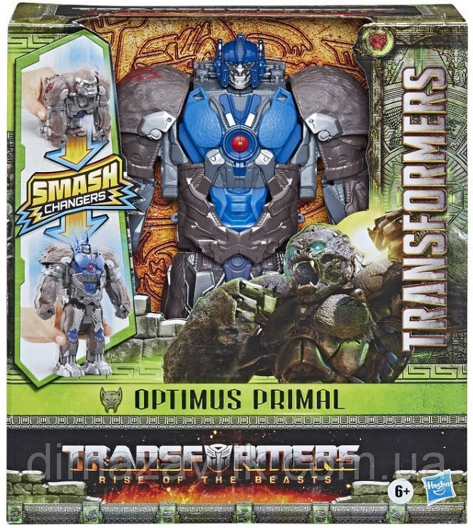 Трансформер Оптимус Примал F3900-22 Робот 22 см Горила Optimus Primal Hasbro Трансформери: Відлуння звірів