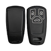 Силиконовый чехол для авто ключа для Audi Ауди 3 кнопки защита для ключа