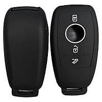 Силиконовый чехол для авто ключа для Mercedes Benz Мерседес Бенц 3 кнопки защита для ключа
