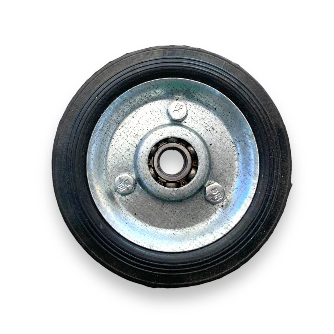 Колесо для візка 160 мм із кульковим підшипником внутрішній діаметр 20 мм навантаження 50 кг. (12034578145), фото 1