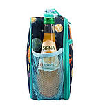 Дитяча термосумка, ланч бег у школу для їжі з собою 6.8л, Фіолетова Динозаври, фото 5