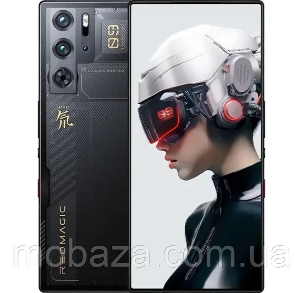 Смартфон ZTE Nubia Redmagic 9 Pro 12/512 GB Cyclone Transparent Black