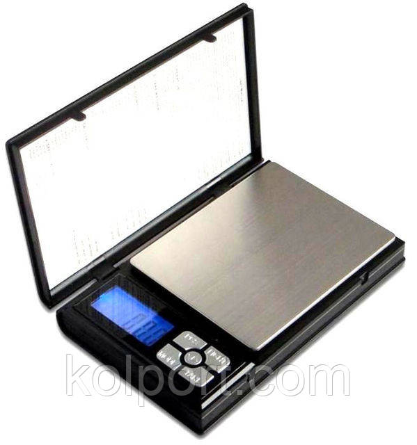 Ювелирные весы Notebook 500г, шаг 0,01г, карманные весы, торговые, торговое оборудование - фото 3 - id-p414891089