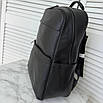 Модний шкіряний рюкзак для хлопців, фото 2