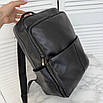 Стильний чоловічий рюкзак зі шкіри, фото 5