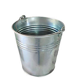 Відро оцинковане 7 літрів УЦЕНКА Ø 24 см h=23 см (Метид)