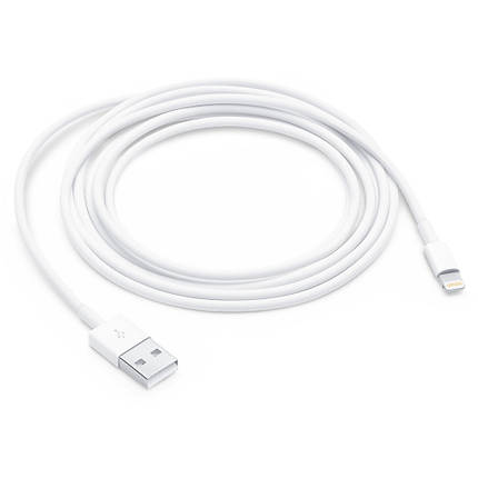 Кабель SK USB-Lightning 2m (MD819) (OEM) (ARM51839) White, фото 1