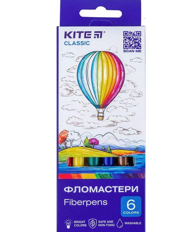 Фломастери Kite 6 шт. Classic
