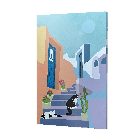 Металокерамічний дизайн-обігрівач UDEN-500 "Санторіні", фото 2