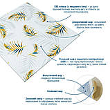 Панель стінова 3D 680х670х4мм Папороть на білому фоні (D) SW-00001981, фото 2