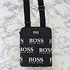 Крута чоловіча сумка через плече Hugo Boss, фото 7