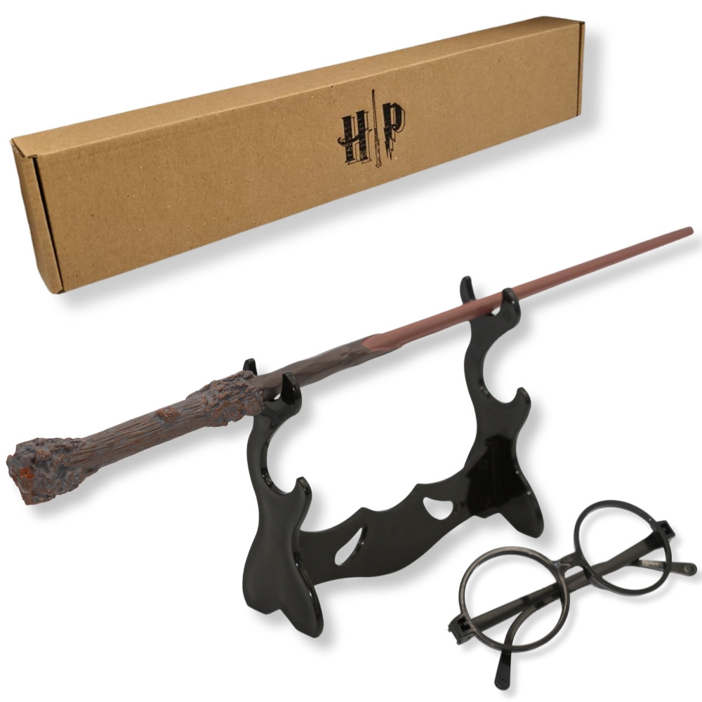 Чарівна паличка Гаррі Поттера з підставкою — Harry Potter, фото 1