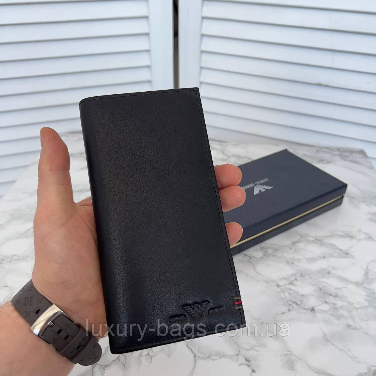 Чоловічий гаманець (купюрник) Armani, фото 1