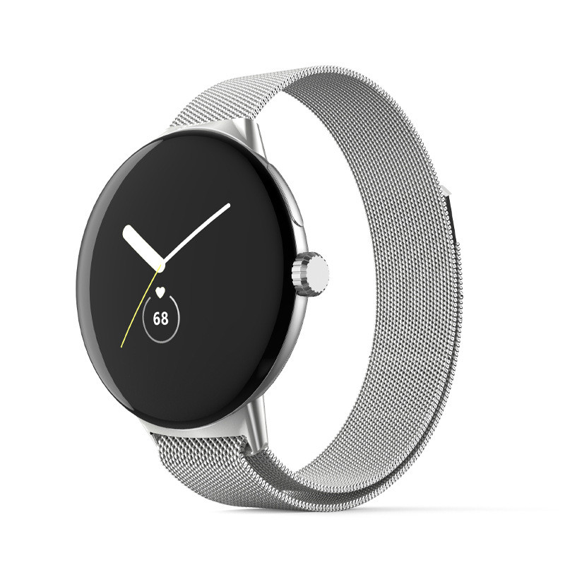 Ремінець ArmorStandart Milanese Magnetic Band для Google Pixel Watch / Watch 2 Silver (ARM75448)
