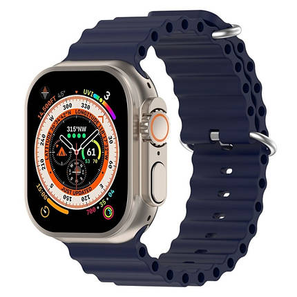 Ремешок ArmorStandart Ocean Band для Apple Watch All Series 38/40/41mm Deep Blue (ARM74235), фото 2