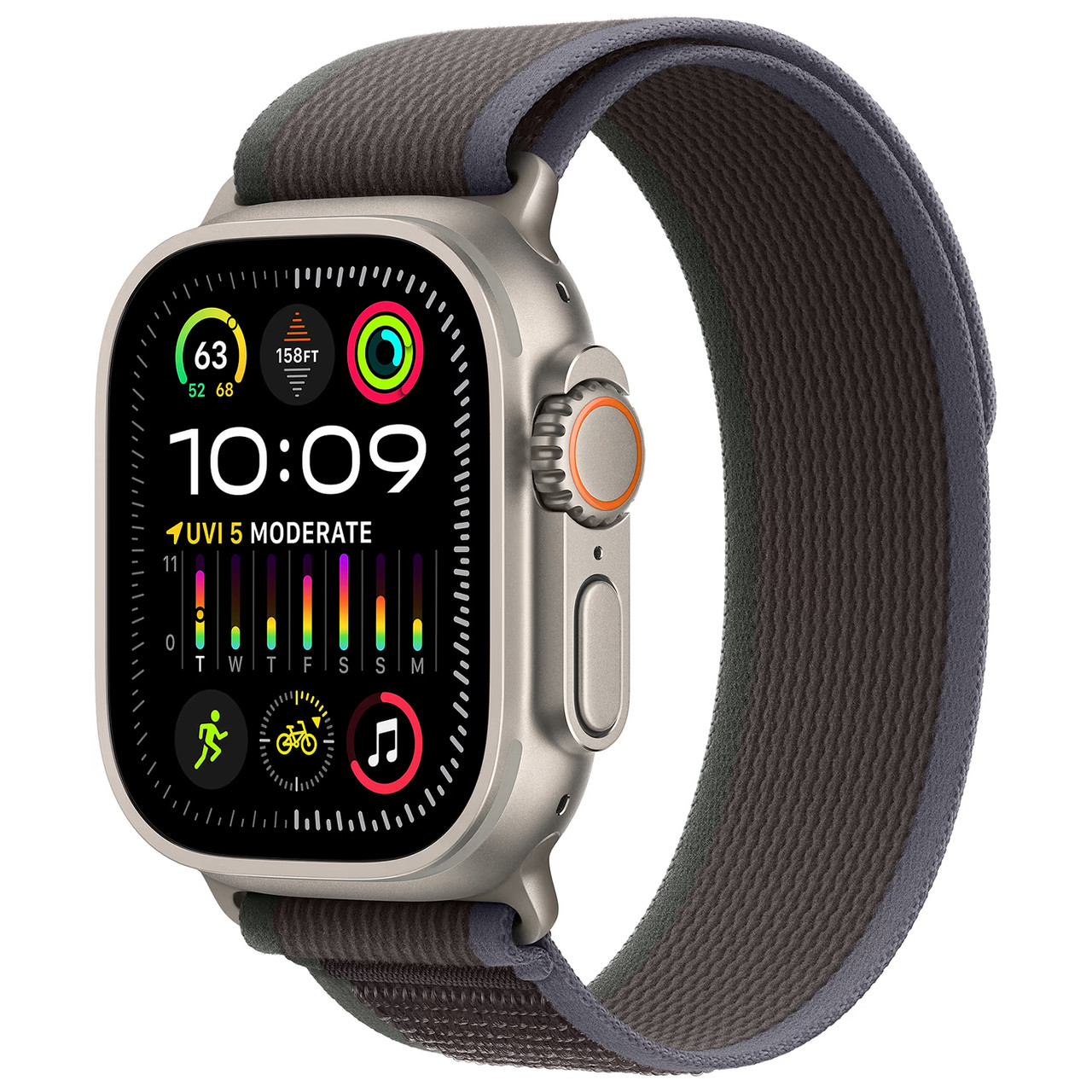 Ремешок ArmorStandart Trail Loop для Apple Watch All Series 38/40/41mm Blue Black (ARM74225)