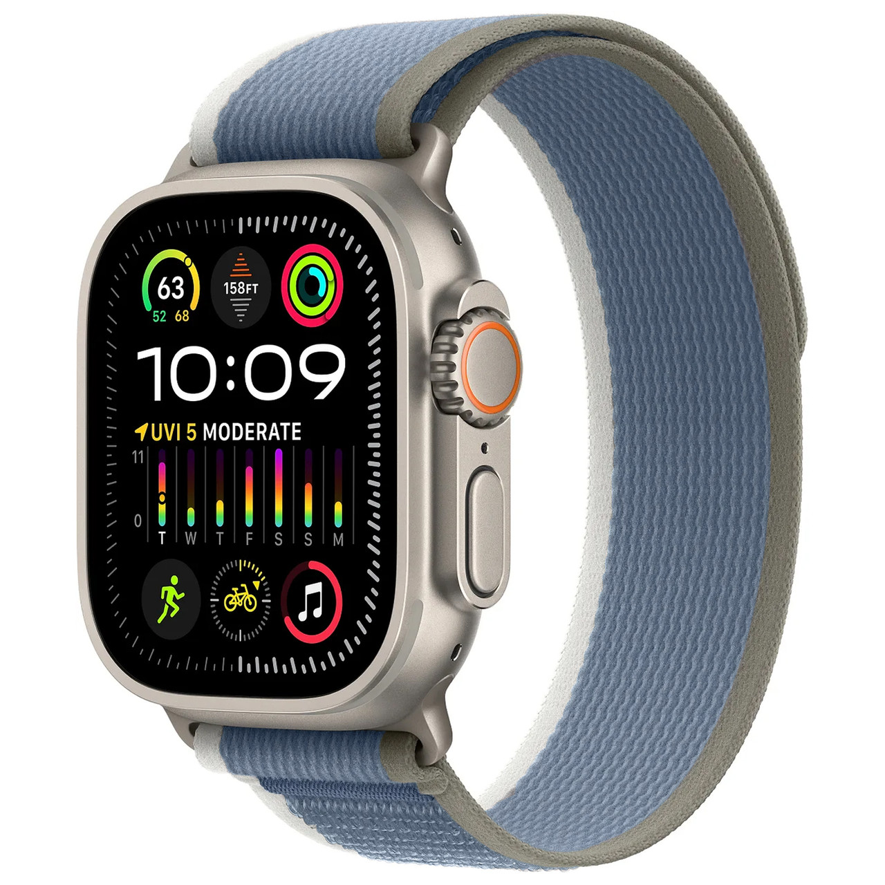 Ремешок ArmorStandart Trail Loop для Apple Watch All Series 42/44/45/49mm Green Grey (ARM74230)