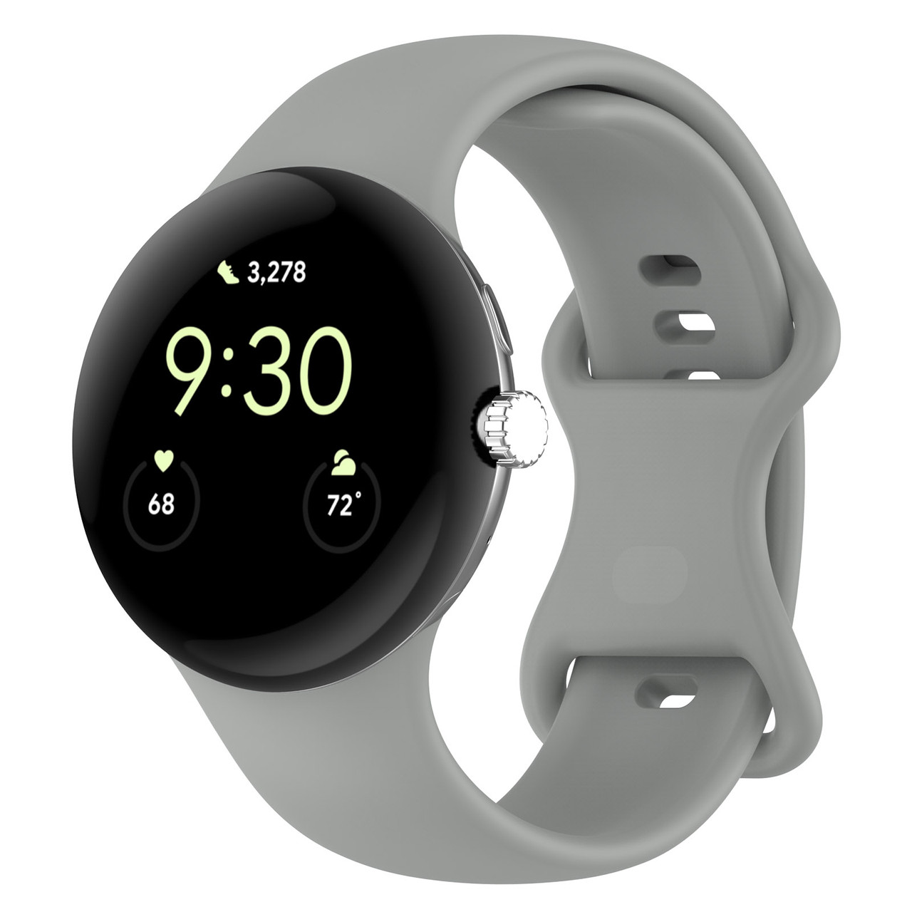 Ремінець TPU ArmorStandart для Google Pixel Watch 3 45 mm Grey (ARM84021)