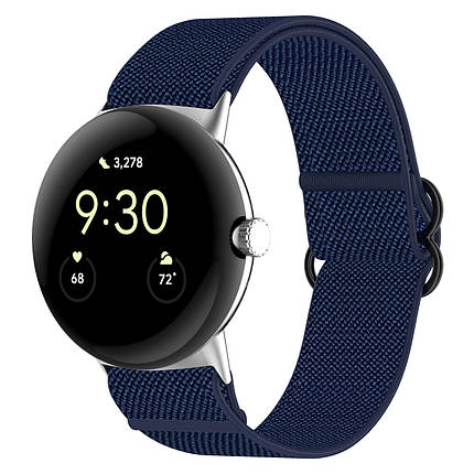 Ремінець нейлоновий ArmorStandart для Google Pixel Watch / Watch 2 Dark Blue (ARM75428), фото 1