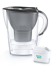 Brita Фільтр-глечик Marella Memo MXPro 2.4л (1.4л очищеної води) графіт