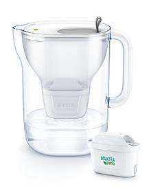 Brita Фільтр-глечик Style XL LED MXPro 3.6л (2.3л очищеної води) сірий