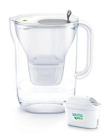 Brita Фільтр-глечик Style LED MXPro 2.4л (1.4л очищеної води) сірий
