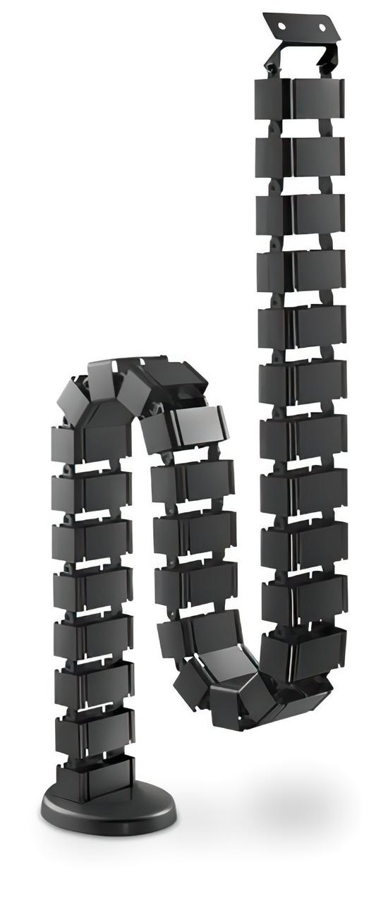 Digitus Кабельний організатор, гнучкий, чорний, фото 1