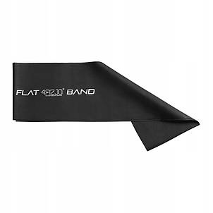 Стрічка-еспандер для спорту та реабілітації 4FIZJO Flat Band 200 х 15 cм 12-15 кг Black (P-5907222931677), фото 3