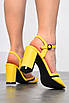 Босоніжки жіночі жовтого кольору 180743T Безкоштовна доставка, фото 3