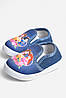 Мокасини дитячі синього кольору без застібки р.20 180775P, фото 2