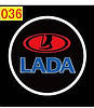 Світлодіодні проектори LADA у двері 4-го покоління shadow light MC-04