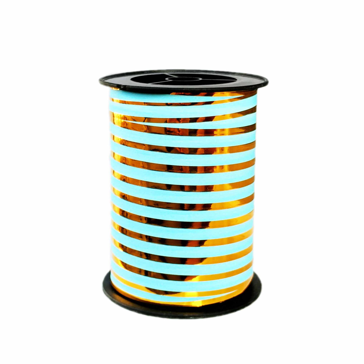 Стрічка флориста блакитна (1 см х 100 м), фото 1