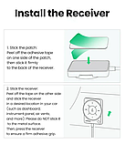 Автомобільний Bluetooth-адаптер Ugreen CM723 AUX ресивер (приймач) Bluetooth 5.4 з мікрофоном (35002), фото 8