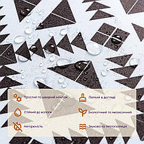 Самоклеюча вінілова плитка 600х600х1,5мм, ціна за 1 шт. (СВП-205) Матова SW-00000512, фото 4